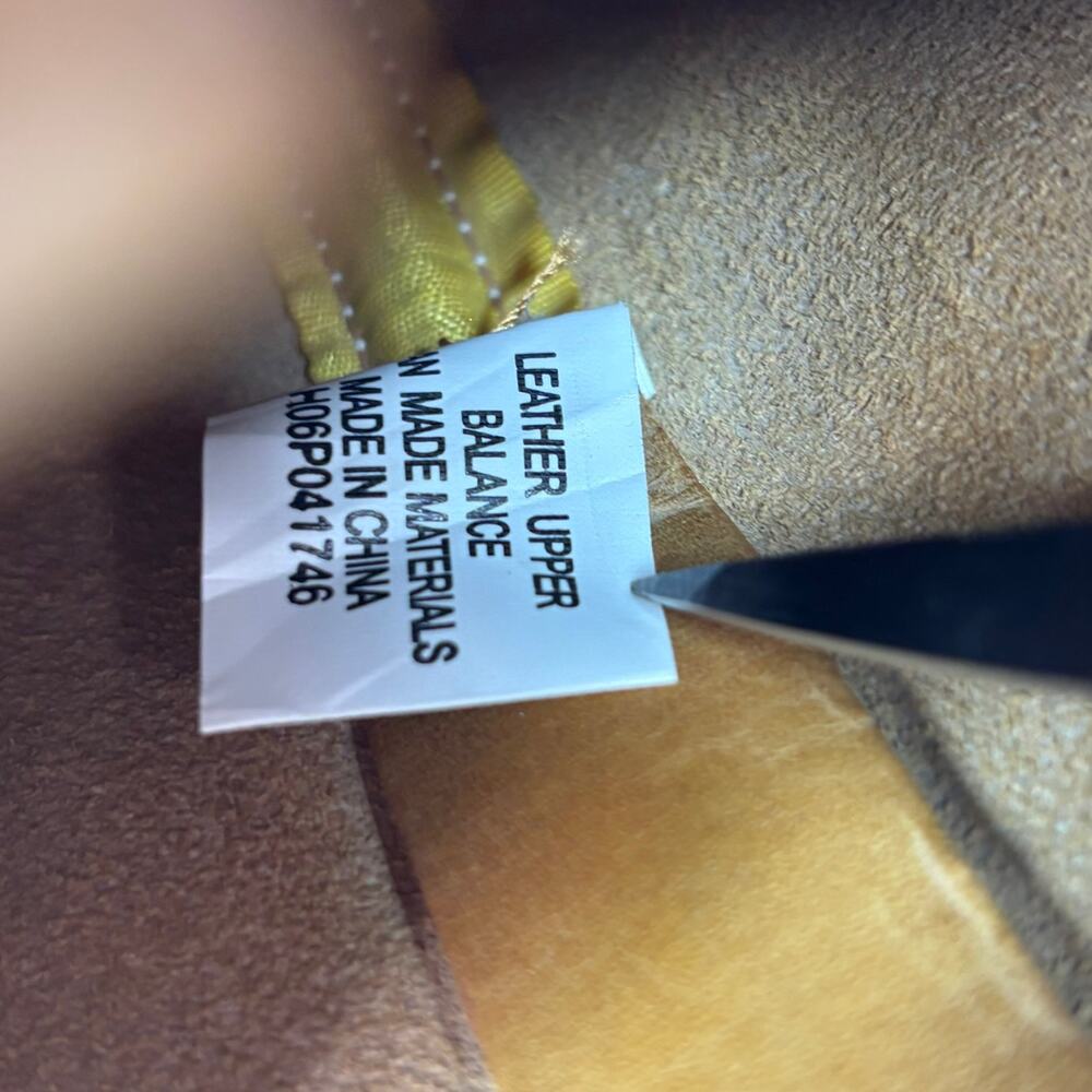 Dickies Work Boots Mens 9 Pull On Caml Brown Leather Carpenter Utility Barn Rare - Picture 9 of 13